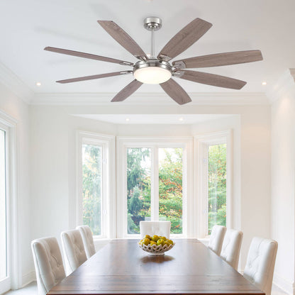Zephyra Ceiling Fans with Lights 66"