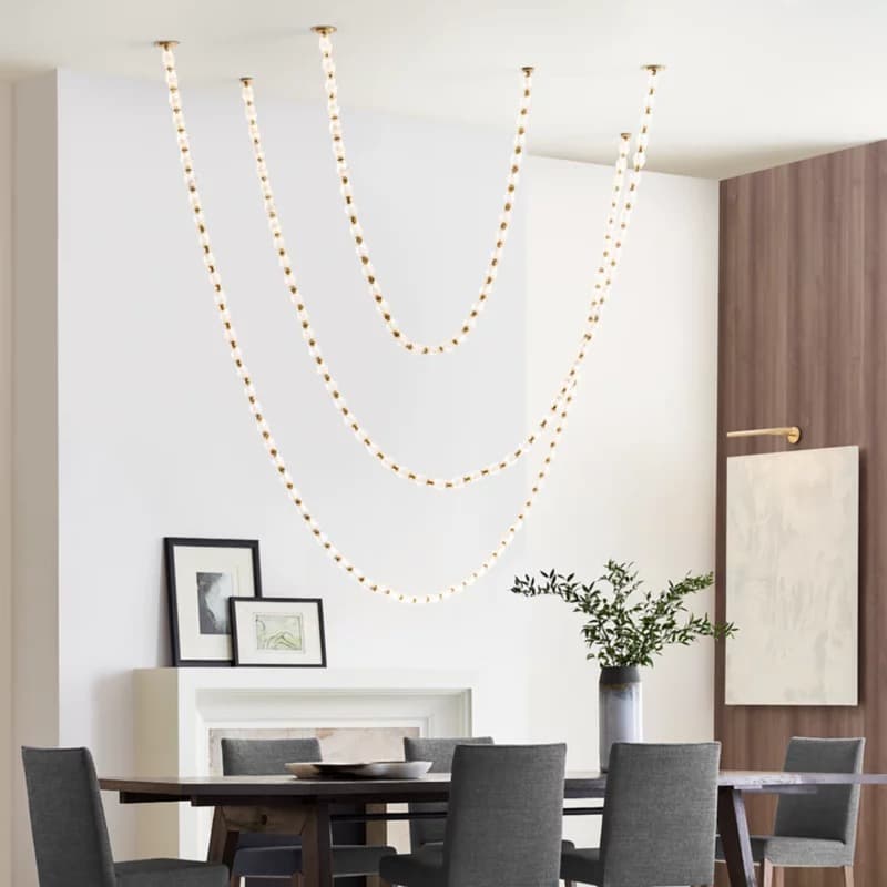 Pearl Necklace- Pendant 254.8"H