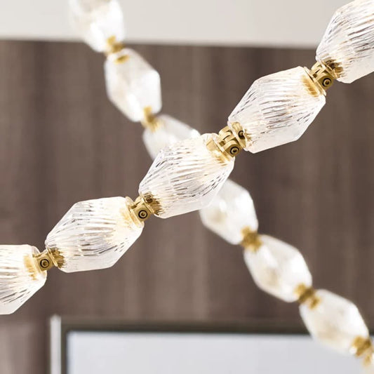 Pearl Necklace- Pendant 104.5"H