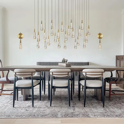 Solitaire Linear Chandelier 70"W 50"W
