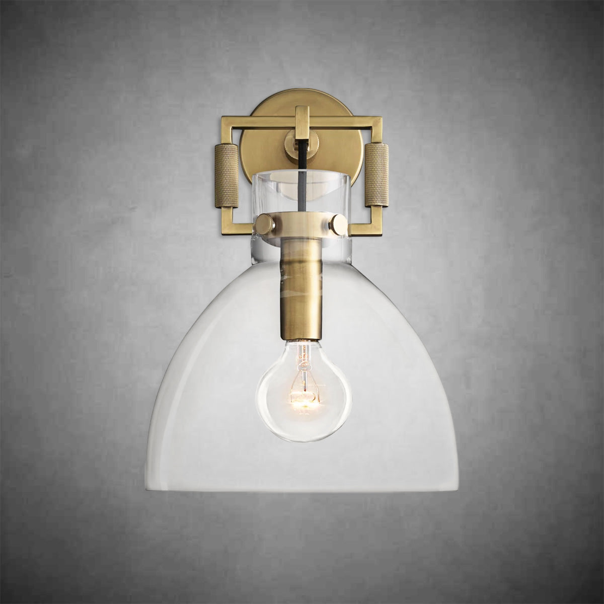 Funda Glass Cloche Sconce