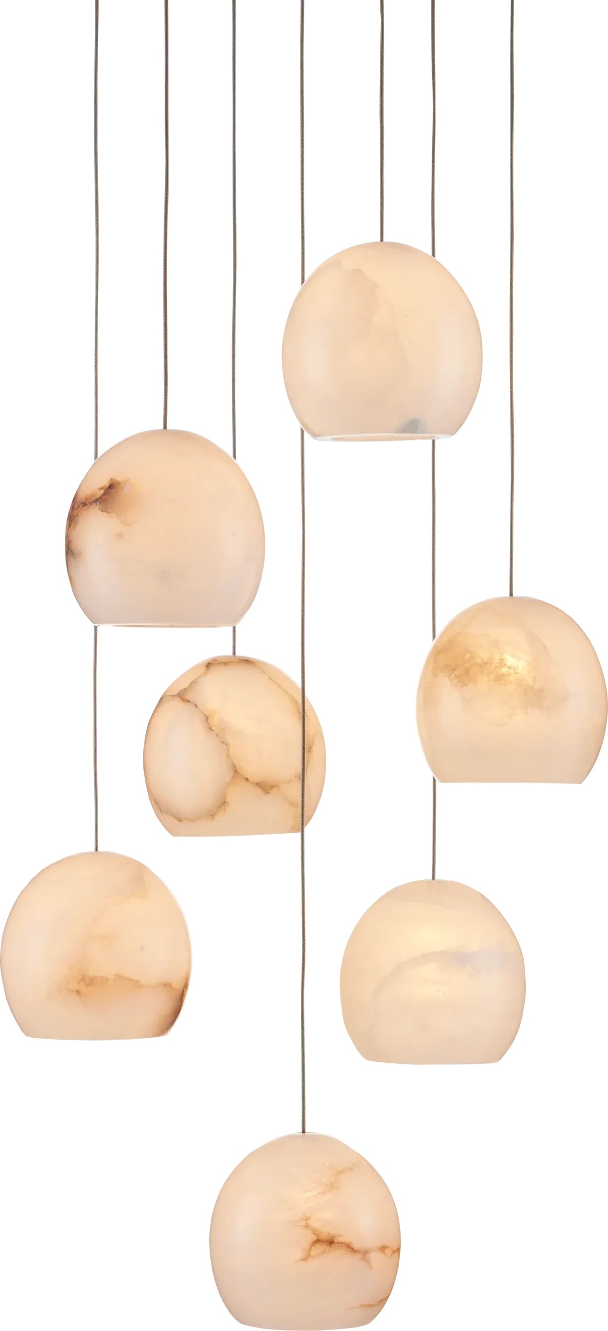 Alabaster Maeva Round Chandelier 7/15/36