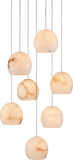 Alabaster Maeva Round Chandelier 7/15/36