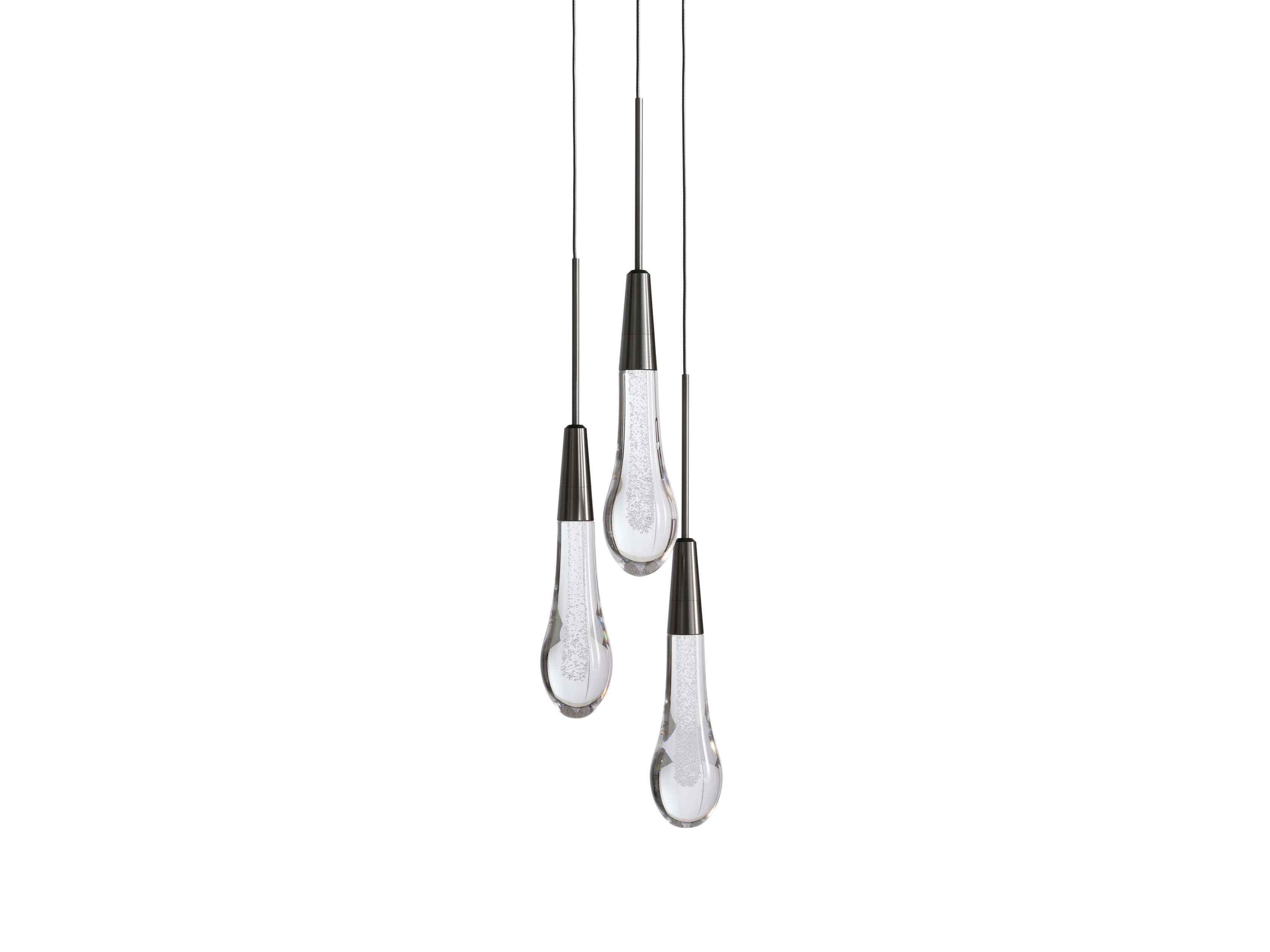 Solitaire Single Light 3-light Pendant