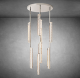 Aurivox Crystal Round Chandelier