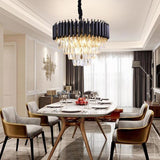 Denise Bobon Conical Crystal Chandelier
