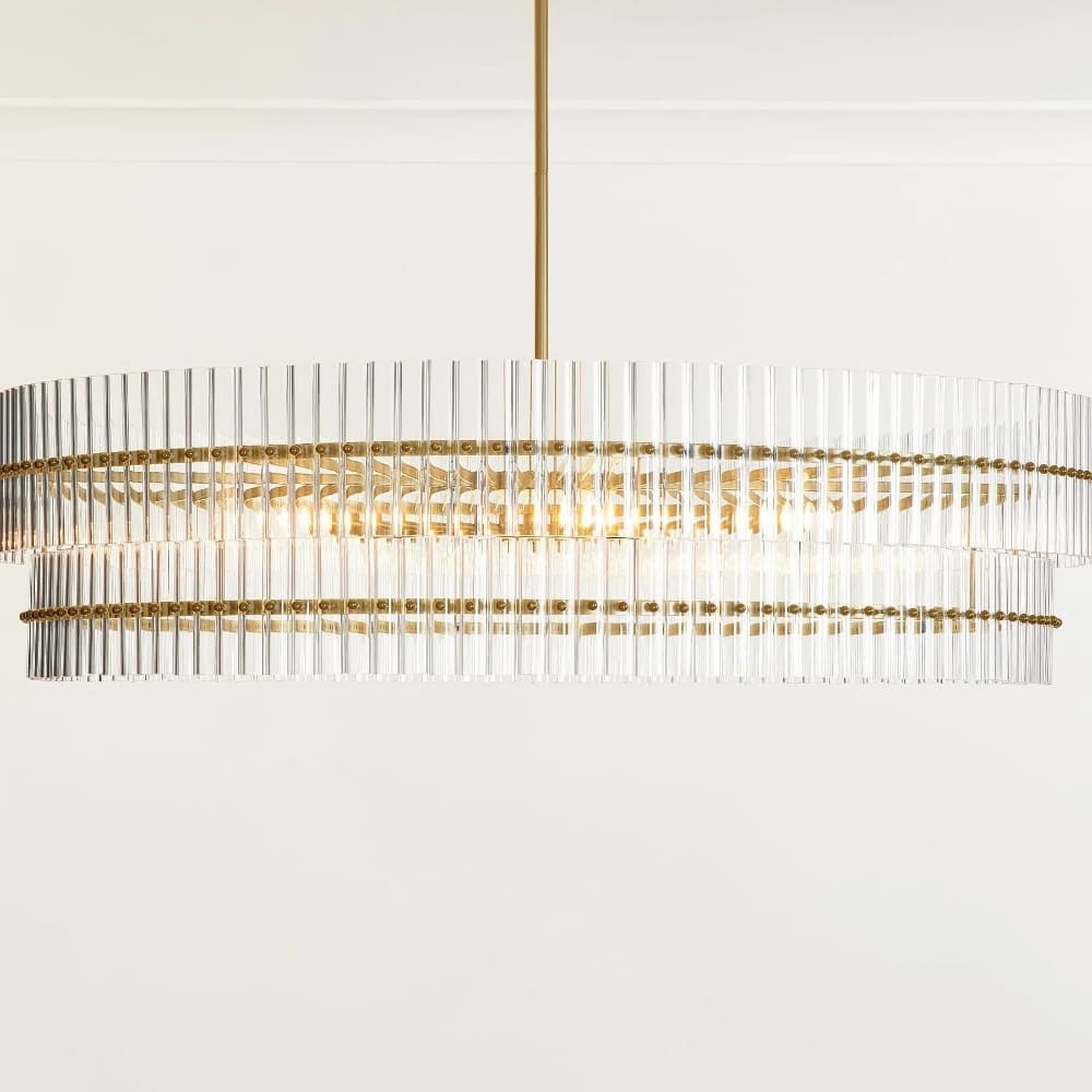 Mall Crystal Round Chandelier
