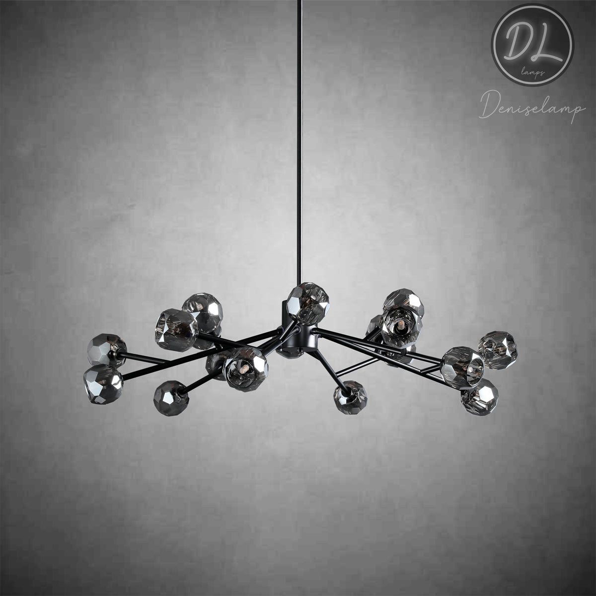 Dawn- Modern Design Niche Unique Hexagonal Crystal Chandelier