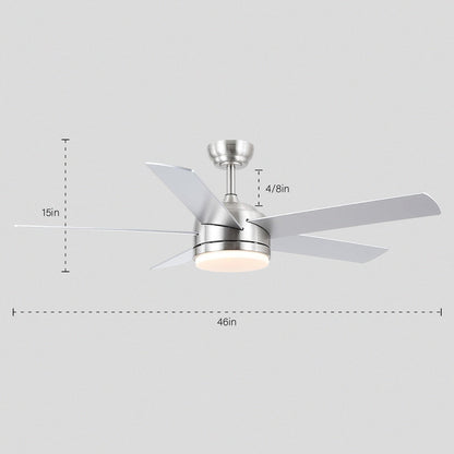 Modern Recessed Ceiling Fan Light