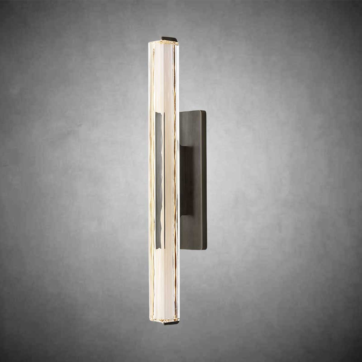 Aurivox Crystal Single Sconce