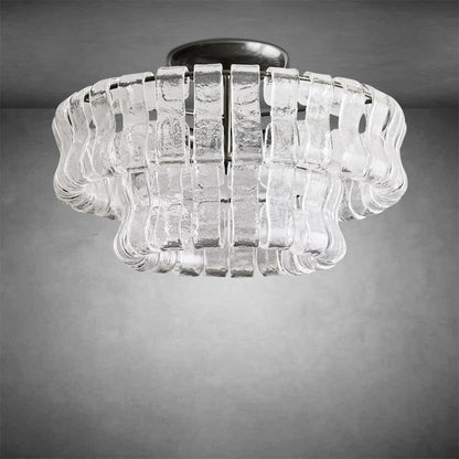 Ghiacioo Flush Mount Chandelier for Liviing room/ Bedroom