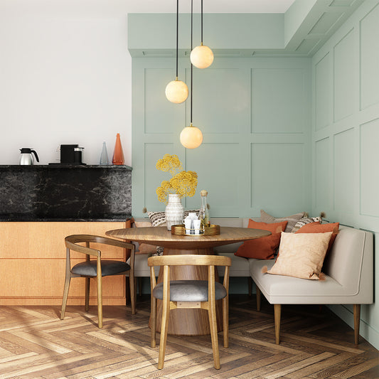 Culoud Alabaster Global Pendant Chandelier