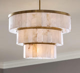 Windham Alabaster 3 Tier Chandelier