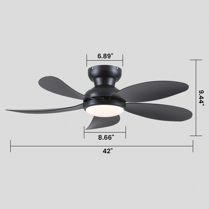 Graceshire contemporary ceiling fan