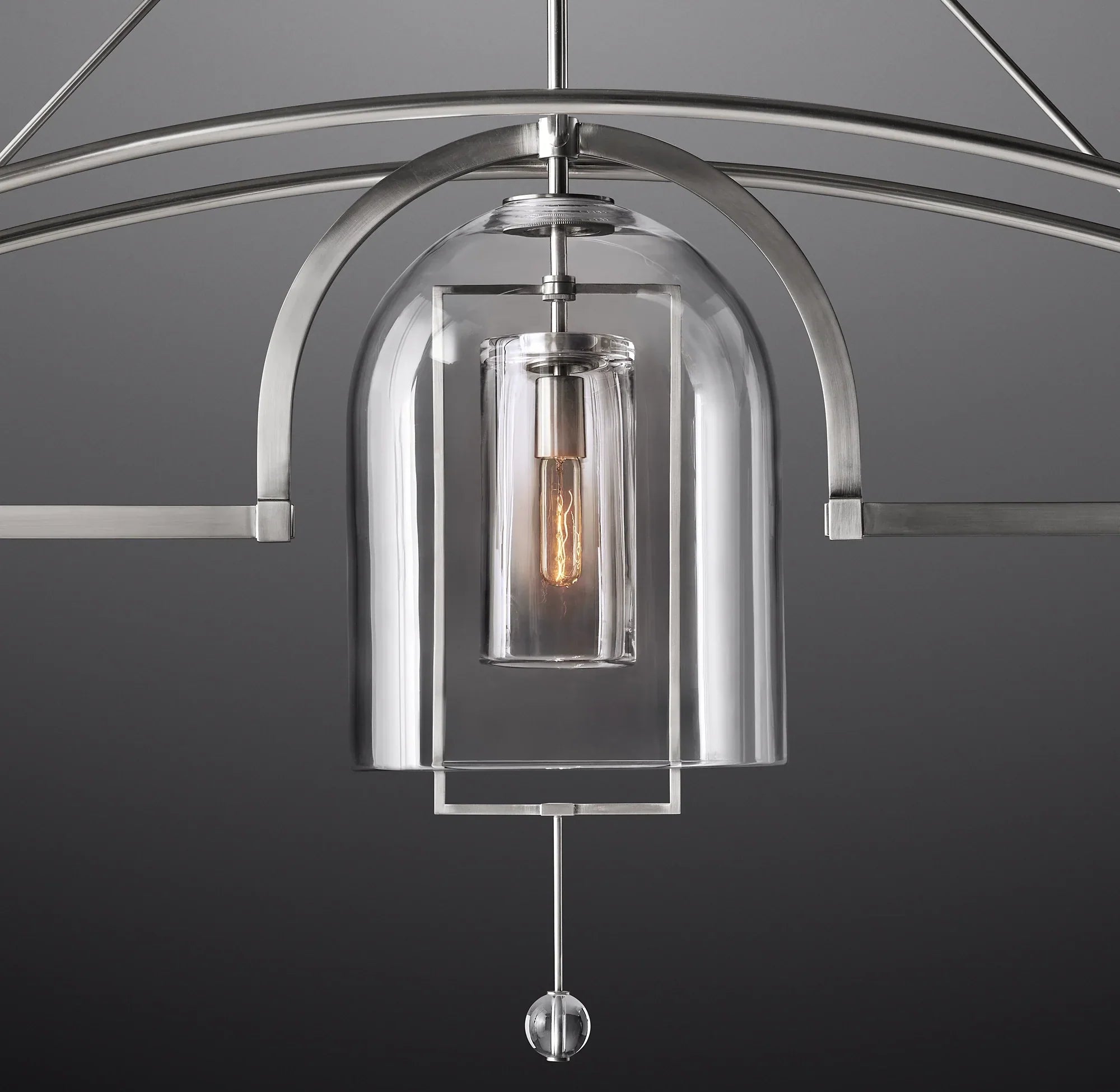 Fansiica Linear Chandelier 61" 3-Lights