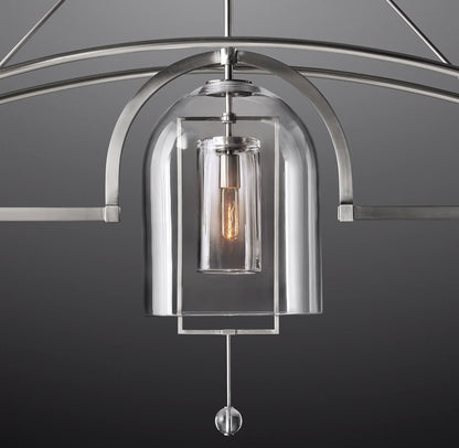 Fansiica Linear Chandelier 61" 3-Lights
