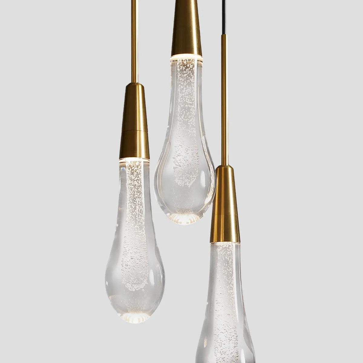 Solitaire Single Light 3-light Pendant