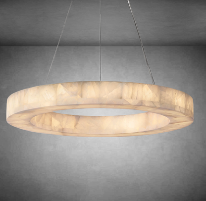 Hanner Round Chandelier 31"