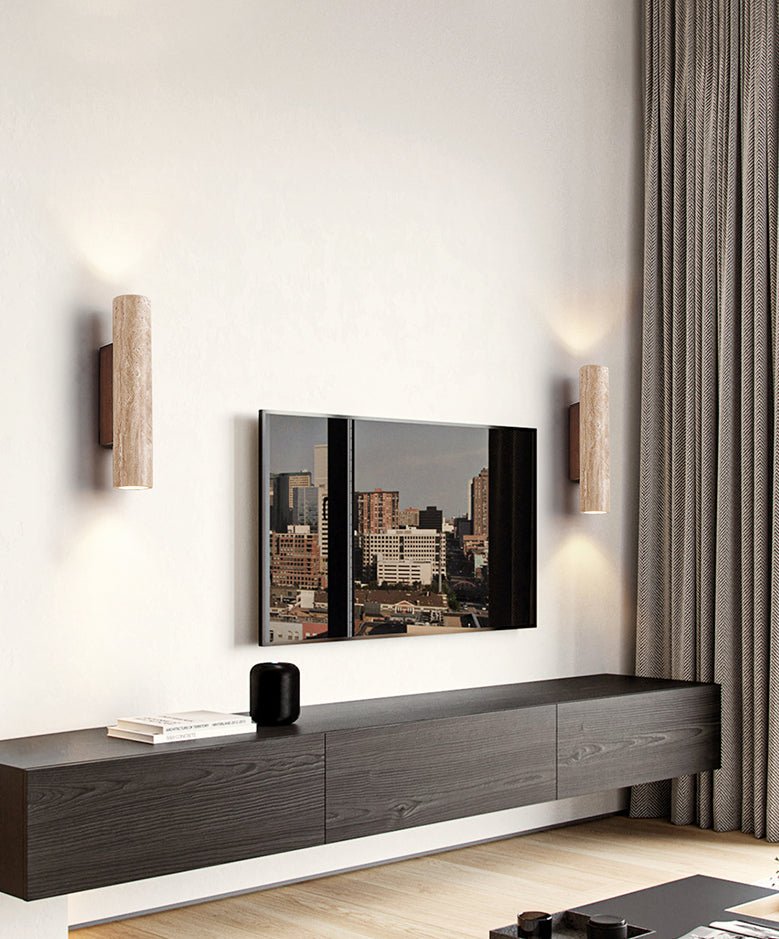 Deniselamp® Creative Stone Wall Lamp in Nordic Style, Living Room, Bedroom image | luxury lighting | nordic style wall lamps