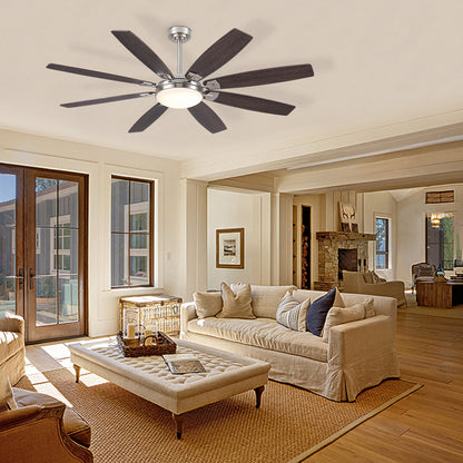 Zephyra Ceiling Fans with Lights 66"