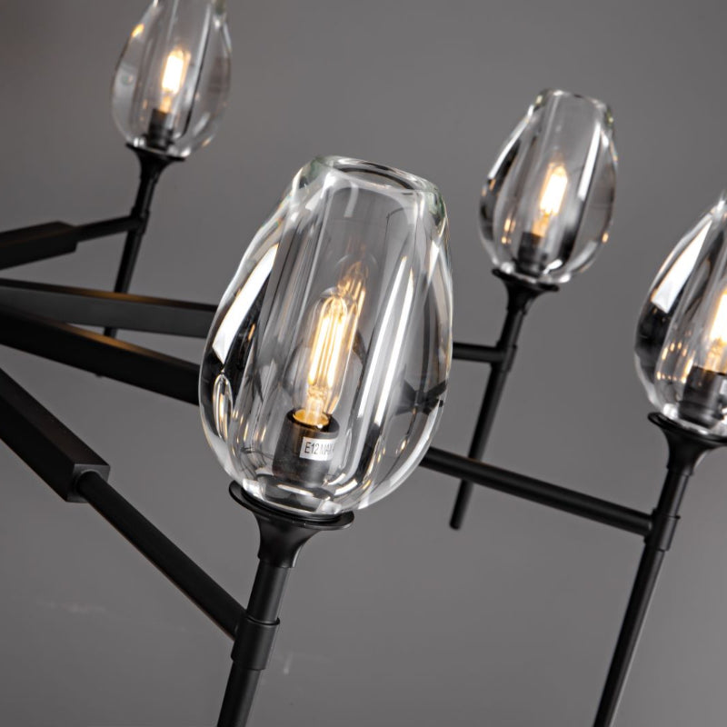 Blossom Round Living Room Chandelier 54"