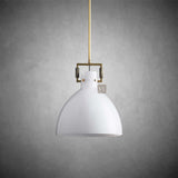 Funda Milk Glass Cloche Pendant