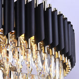 Denise Bobon Conical Crystal Chandelier