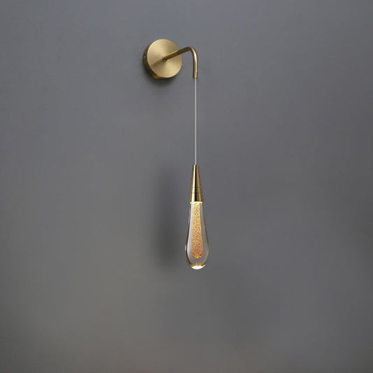Elara Crystal Elegance Wall Sconce  Kevin Studio Gold  