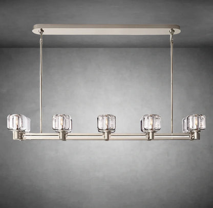 Zachary Double Linear Chandelier