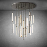 Aurivox Crystal Round Chandelier