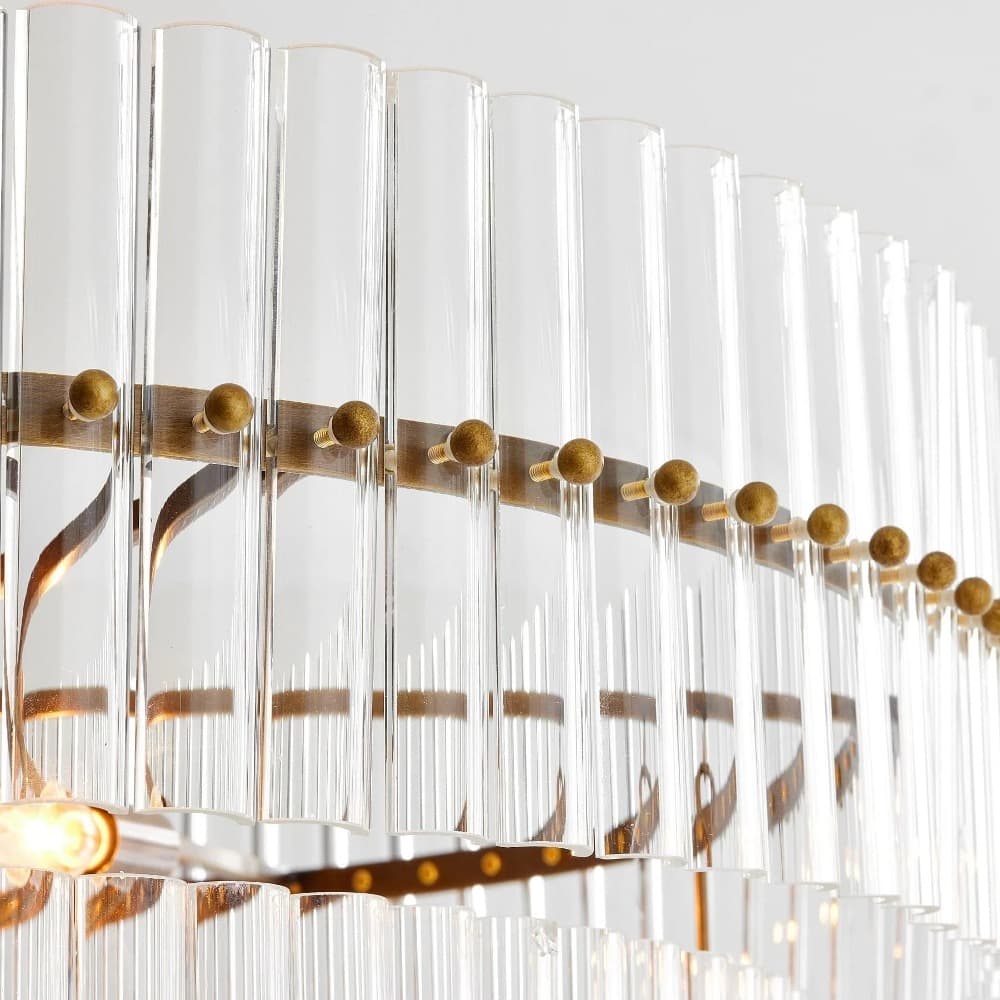 Mall Crystal Round Chandelier