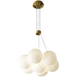 Mancy Modern Creative Alabaster  ball chandelier