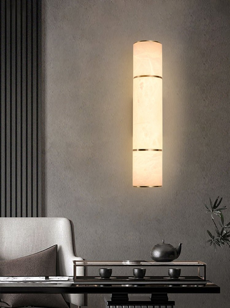 Deniselamp® Creative Marble Wall Lamp in Postmodern Style for Dining Room, Bedroom image | luxury lighting | marble wall lamps