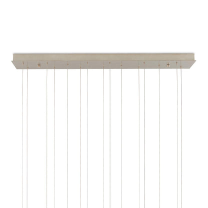 Parysh 15-Light Linear Multi-Drop Linear Chandelier