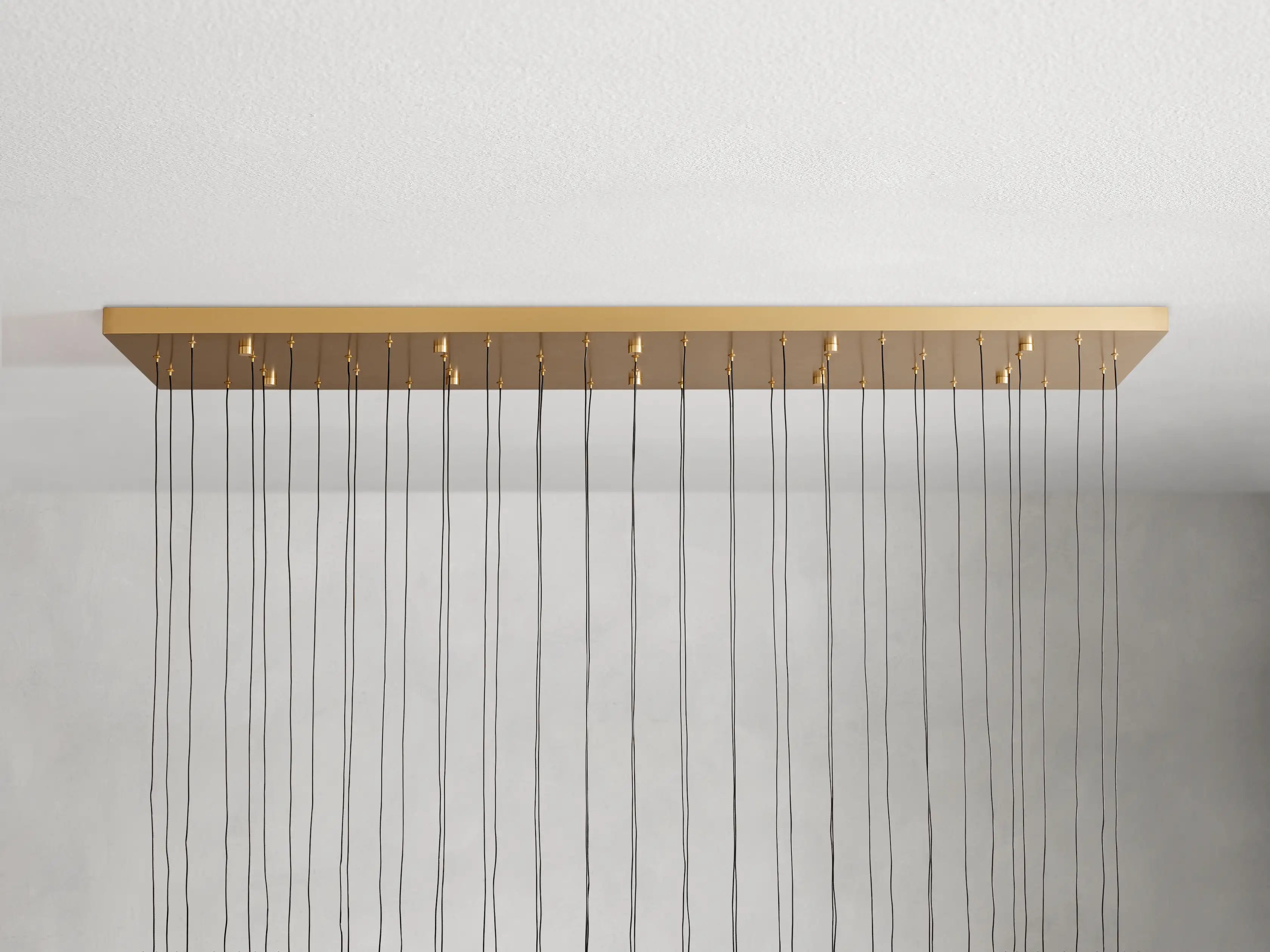 Solitaire Linear Chandelier 70"W