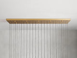 Solitaire Linear Chandelier 70"W