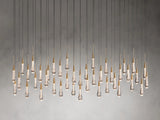 Solitaire Linear Chandelier 70"W