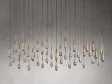 Solitaire Linear Chandelier 70"W