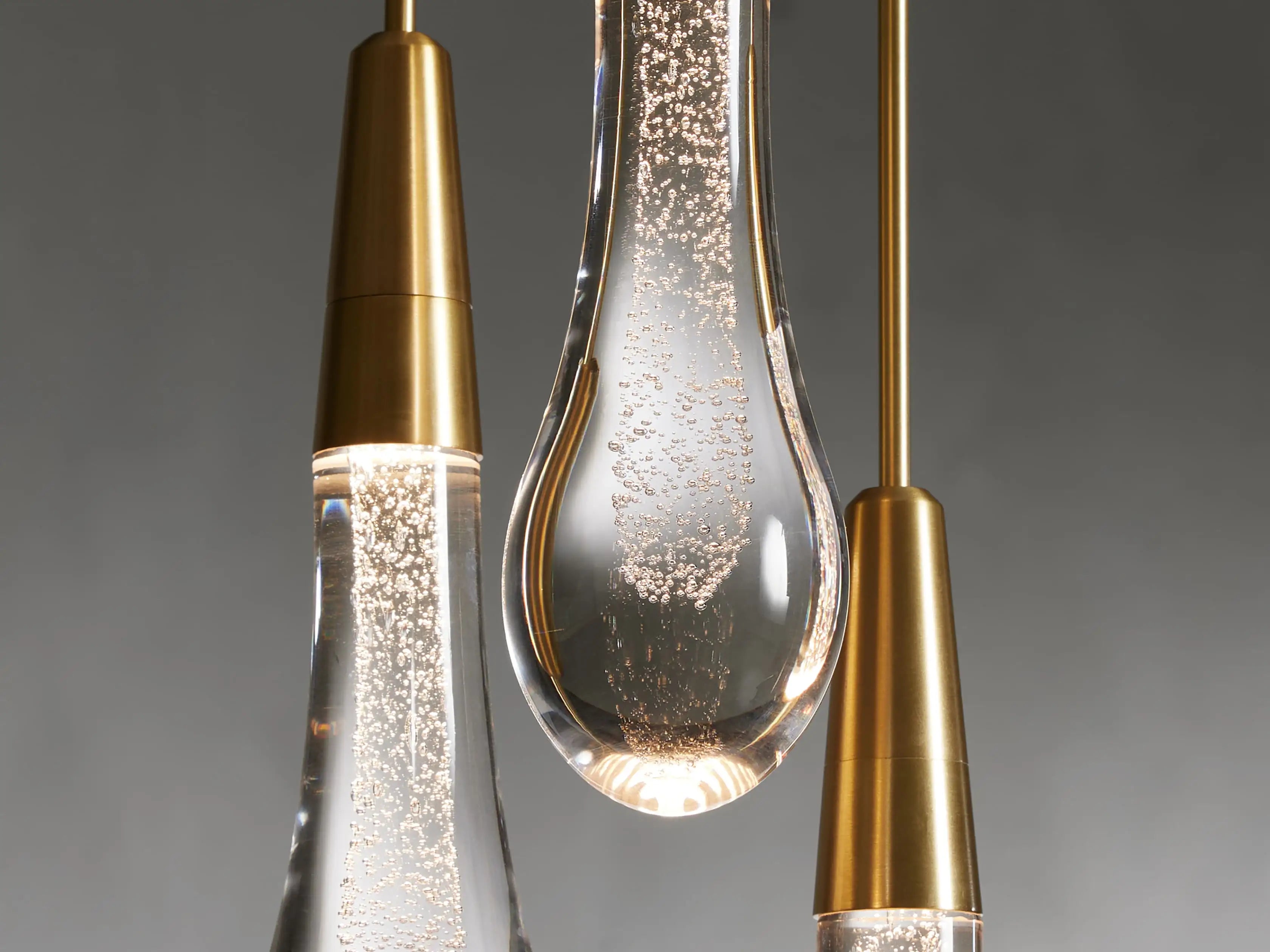 Solitaire Linear Chandelier 70"W