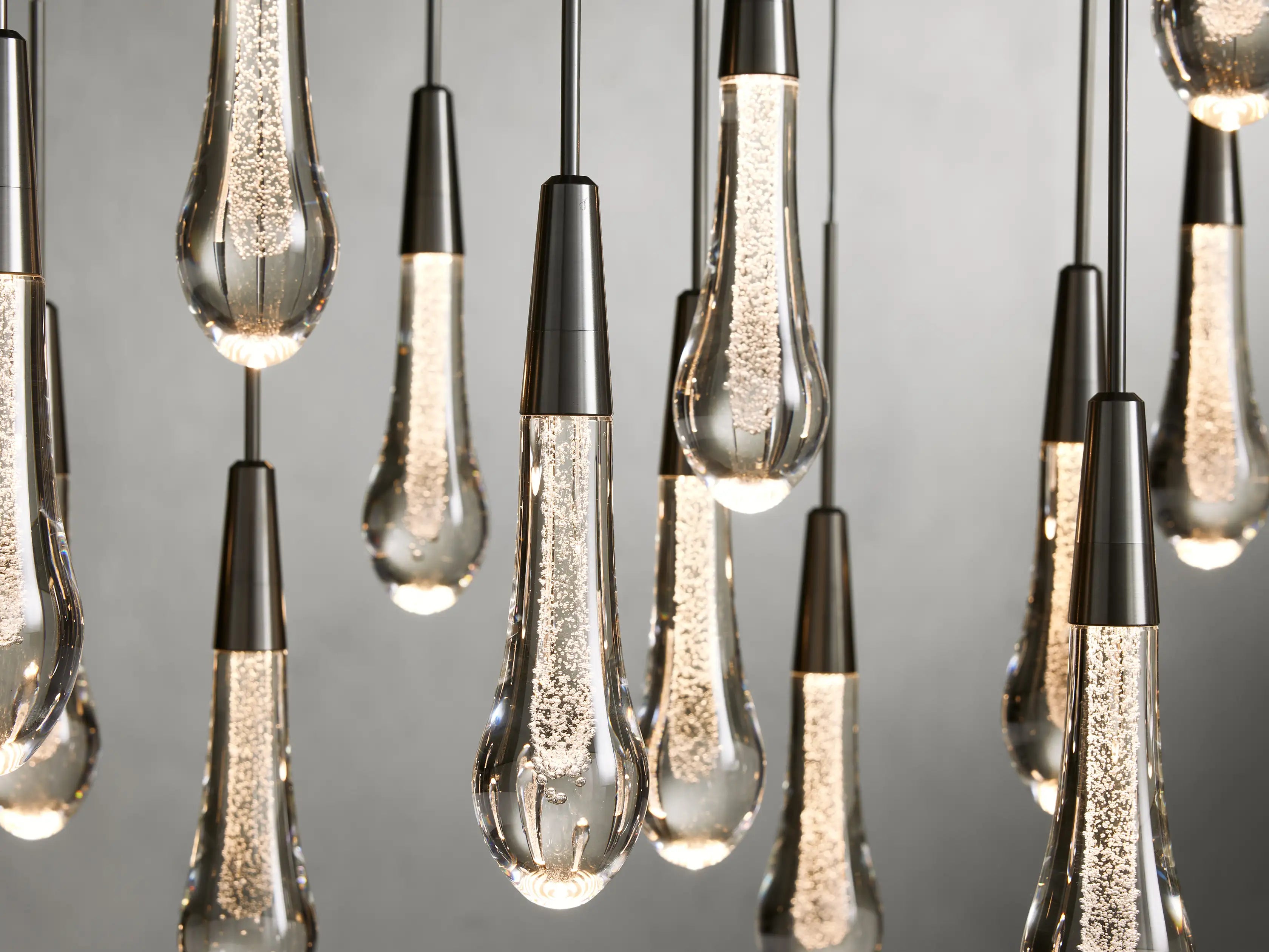 Solitaire Linear Chandelier 70"W