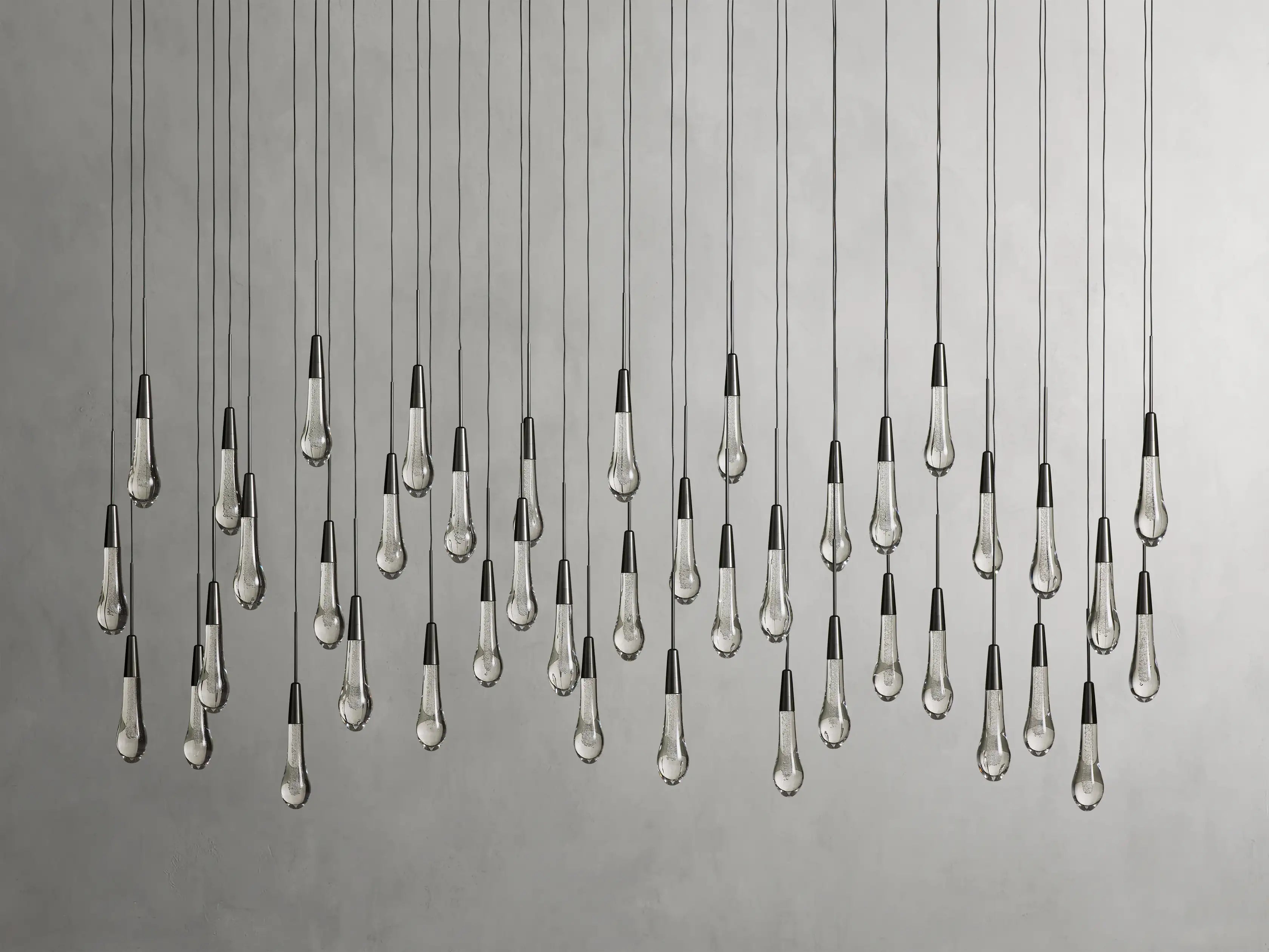 Solitaire Linear Chandelier 70"W