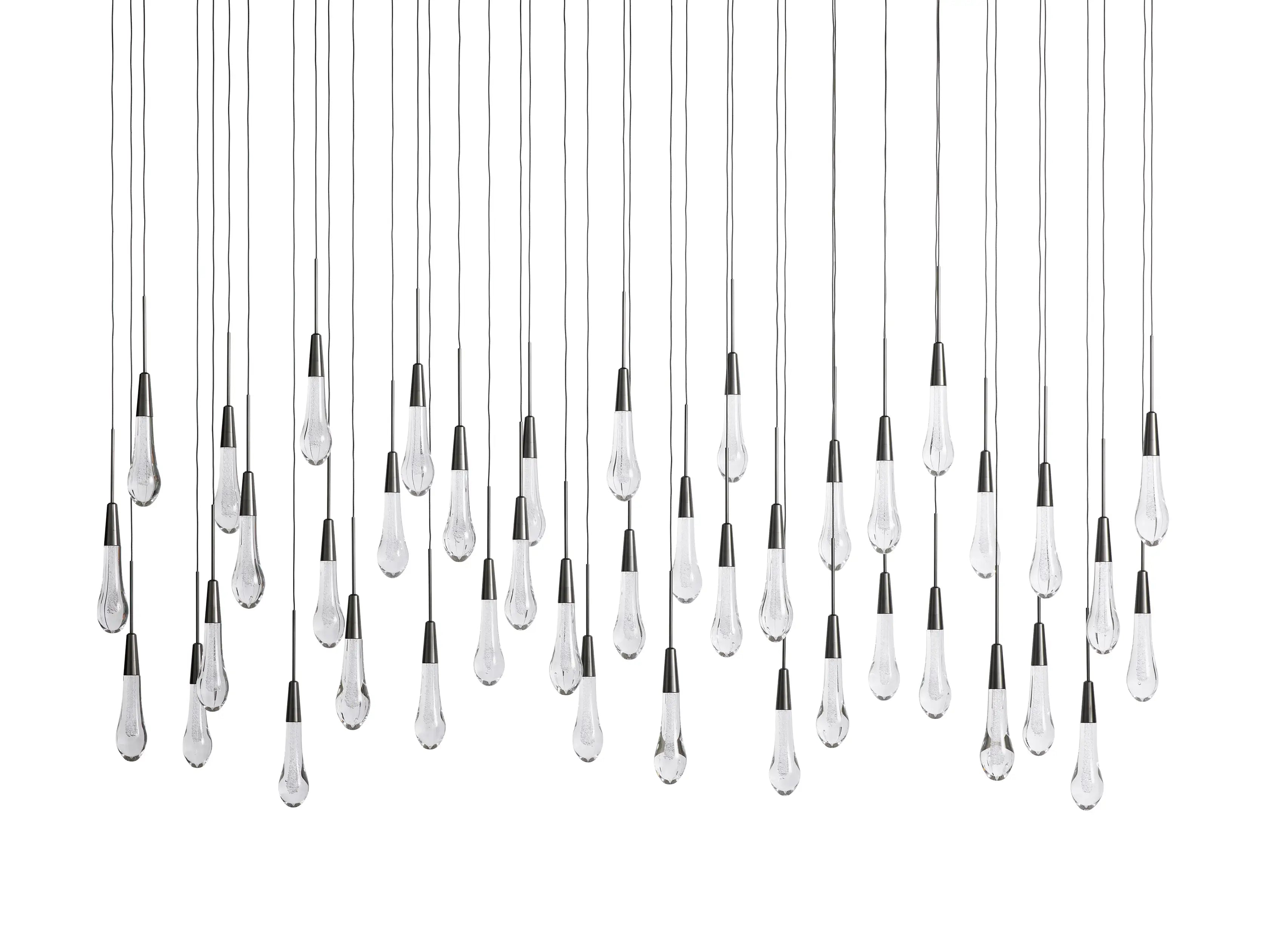 Solitaire Linear Chandelier 70"W