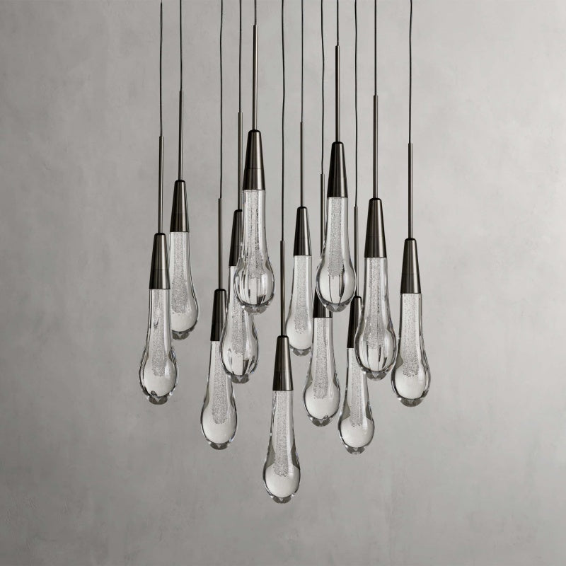Solitaire Round Chandelier 17"W 24"W 36“W