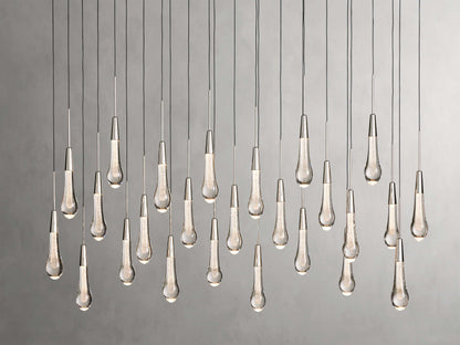 Solitaire Linear Chandelier 70"W 50"W
