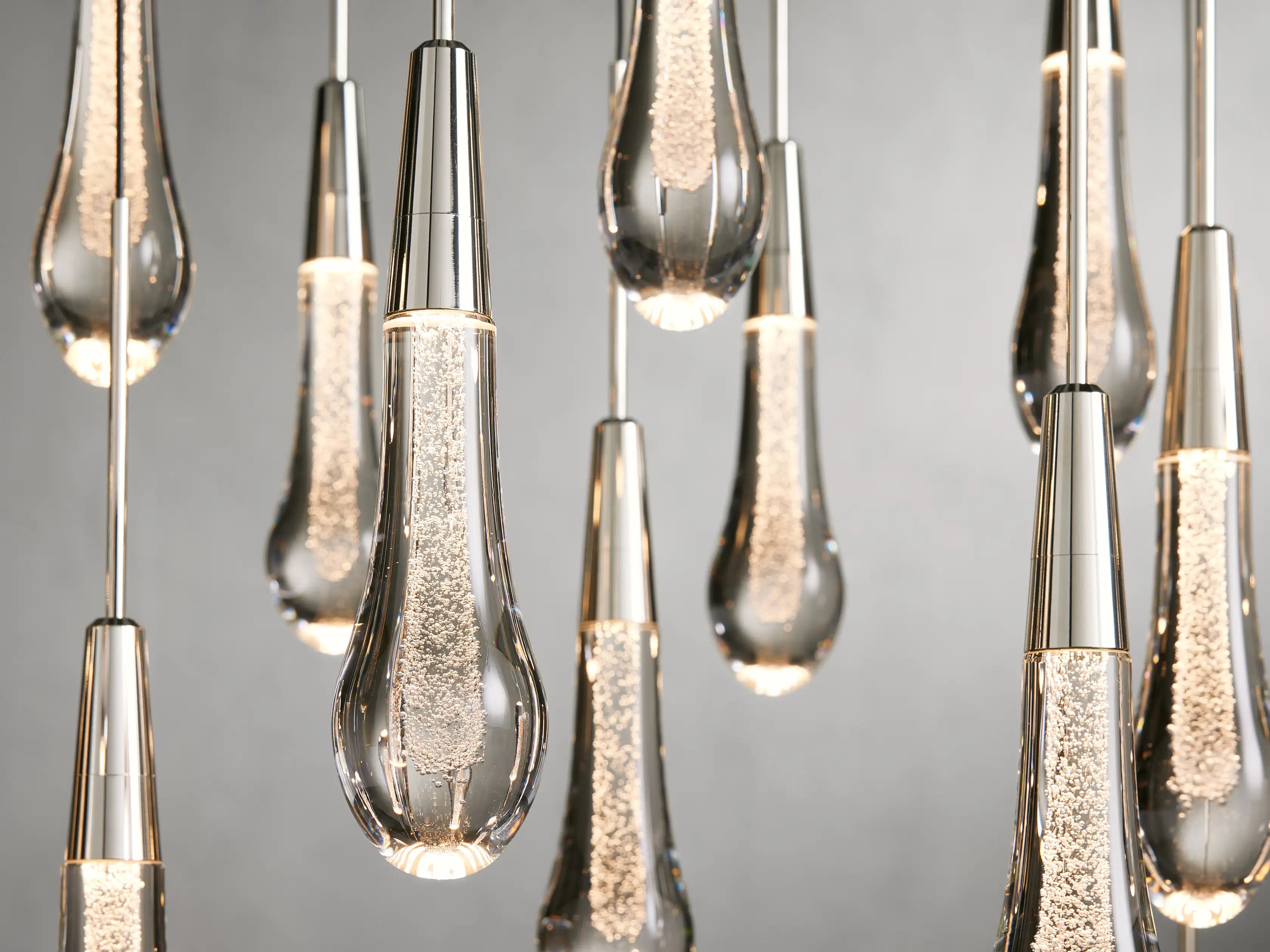 Solitaire Linear Chandelier 70"W