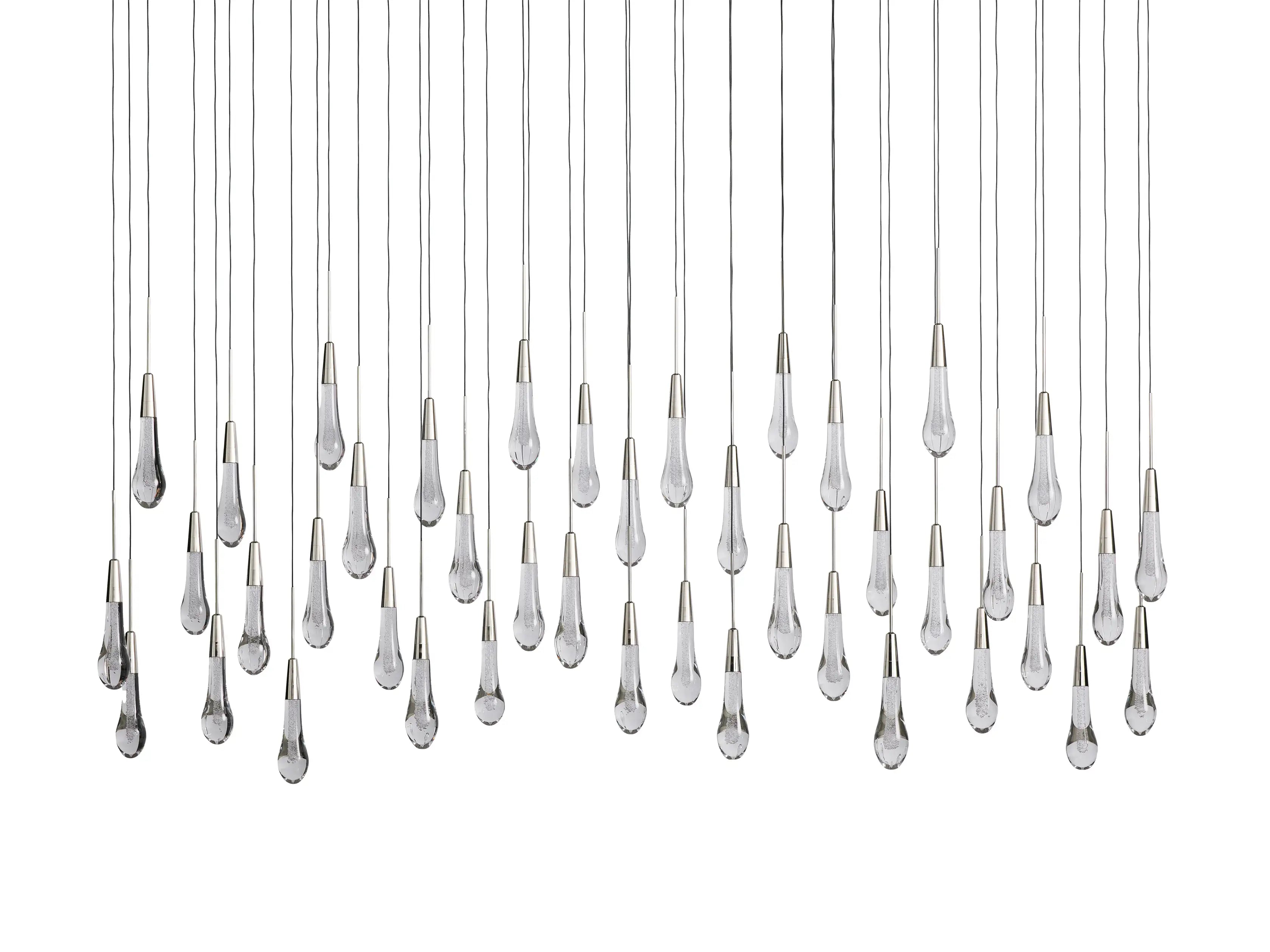 Solitaire Linear Chandelier 70"W
