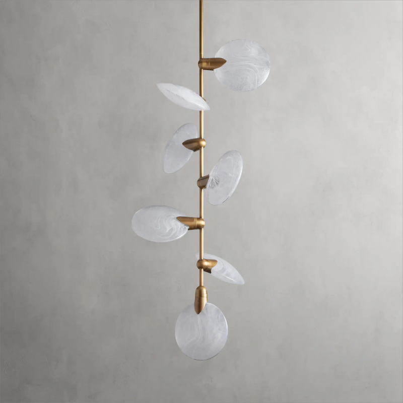 Lyla Glass 7 lights Pendant