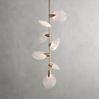 Lyla Glass 7 lights Pendant
