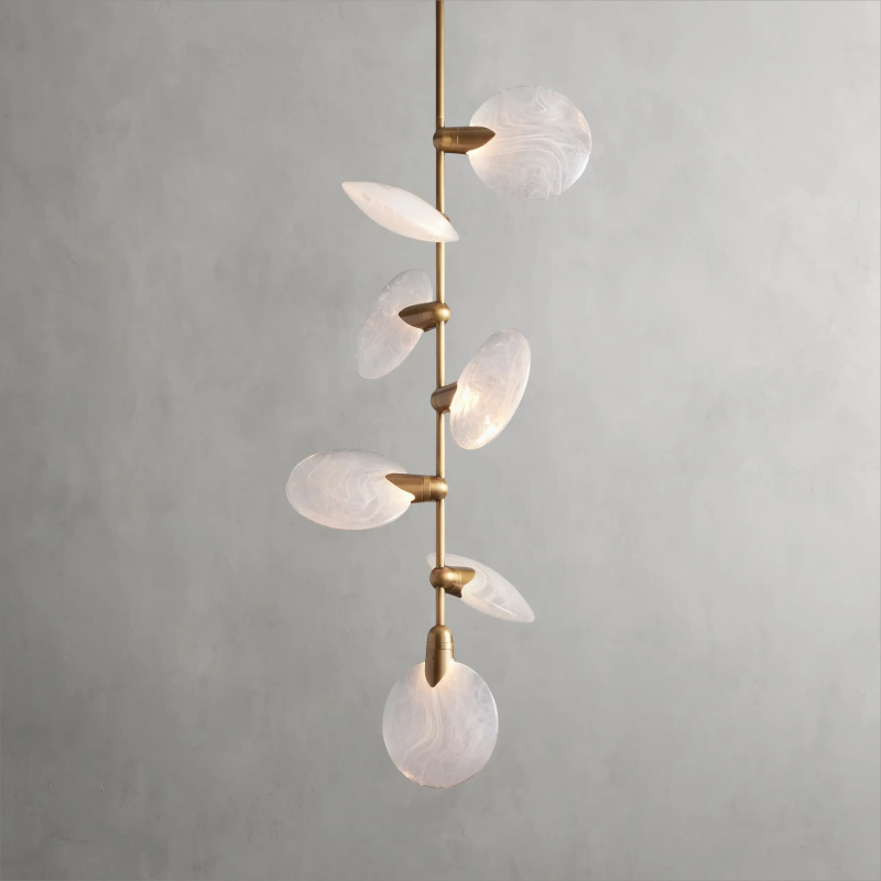 Lyla Glass 7 lights Pendant