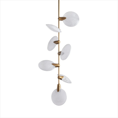 Lyla Glass 7 lights Pendant